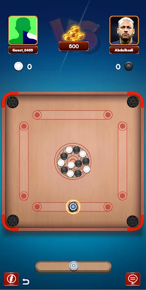 Скачать взлом Carrom Board Clash : Pool game (Карром борд пул игра)  [МОД Меню] — полная версия apk на Андроид screen 1