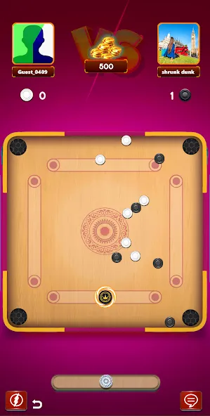 Скачать взлом Carrom Board Clash : Pool game (Карром борд пул игра)  [МОД Меню] — полная версия apk на Андроид screen 3