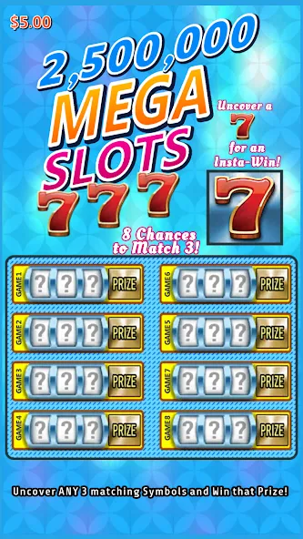 Взлом Scratch Off Lottery Casino (Скретч Офф Лотерейное Казино)  [МОД Все открыто] — полная версия apk на Андроид screen 2