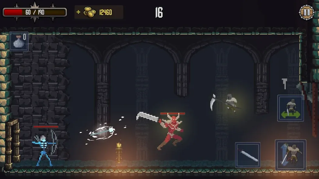 Скачать взлом Deathblaze Action Platformer (Смертельное пламя Экшен Платформер)  [МОД Unlimited Money] — стабильная версия apk на Андроид screen 4