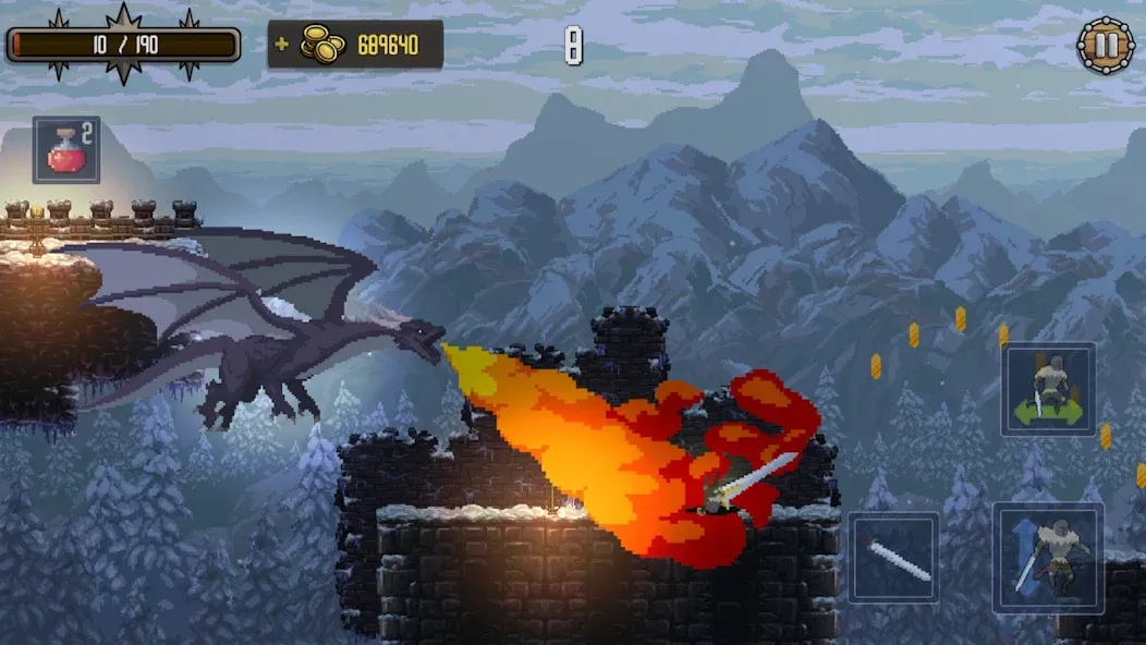 Скачать взлом Deathblaze Action Platformer (Смертельное пламя Экшен Платформер)  [МОД Unlimited Money] — стабильная версия apk на Андроид screen 5