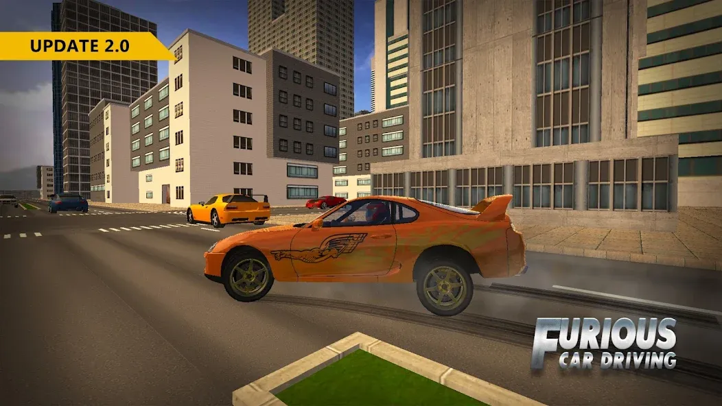 Взлом Furious Car Driving 2023 (Фьюриас Кар Драйвинг 2022)  [МОД Unlimited Money] — последняя версия apk на Андроид screen 2