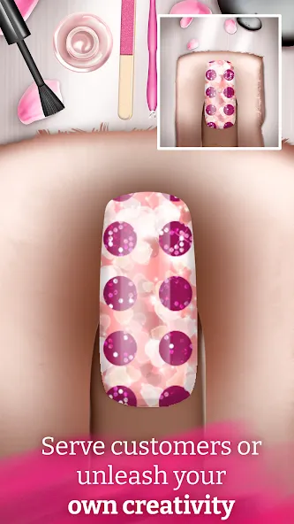 Взлом Nail Art Fashion Salon Game  [МОД Меню] — полная версия apk на Андроид screen 3