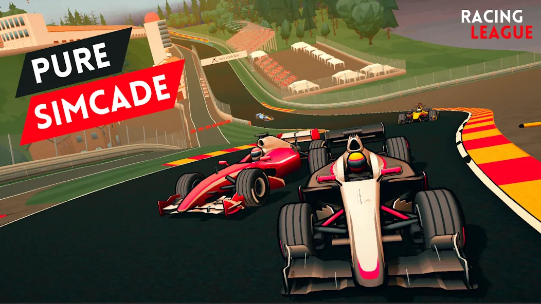 Взломанная Racing League: 3D Race Offline (Рейсинг Лига)  [МОД Unlimited Money] — полная версия apk на Андроид screen 1