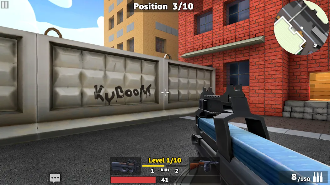 Взлом KUBOOM 3D: FPS Shooting Games  [МОД Mega Pack] — последняя версия apk на Андроид screen 1