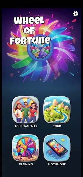 Скачать взлом Wheel of Fortune 2024  [МОД Menu] — стабильная версия apk на Андроид screen 1