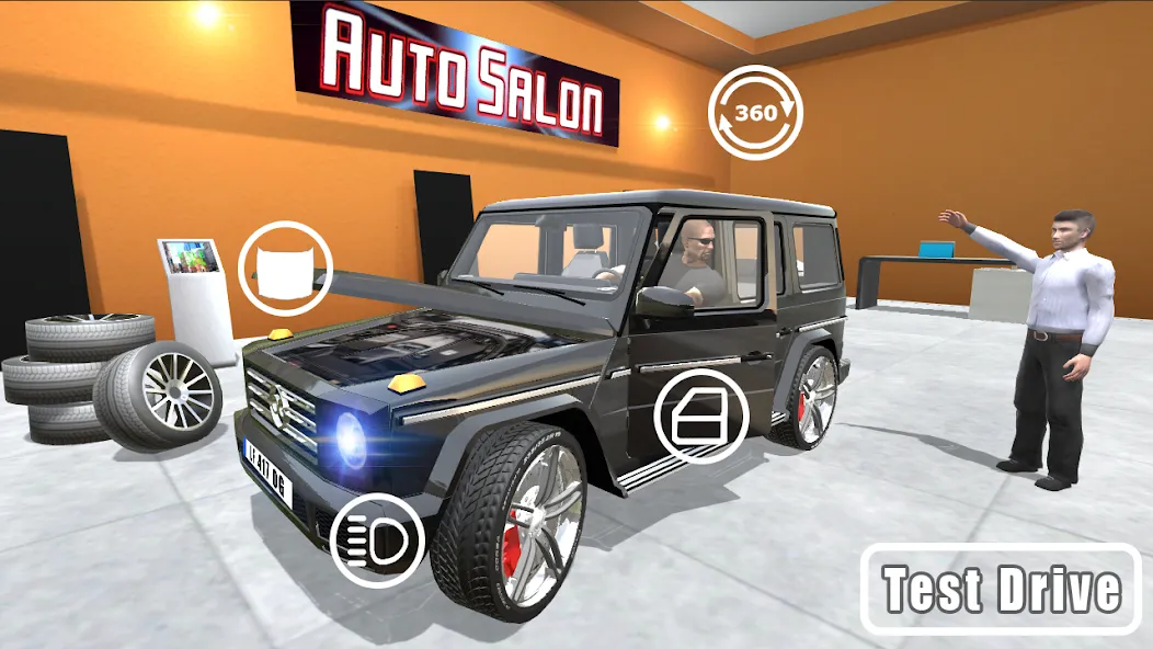 Взломанная Offroad G-Class  [МОД Menu] — стабильная версия apk на Андроид screen 1