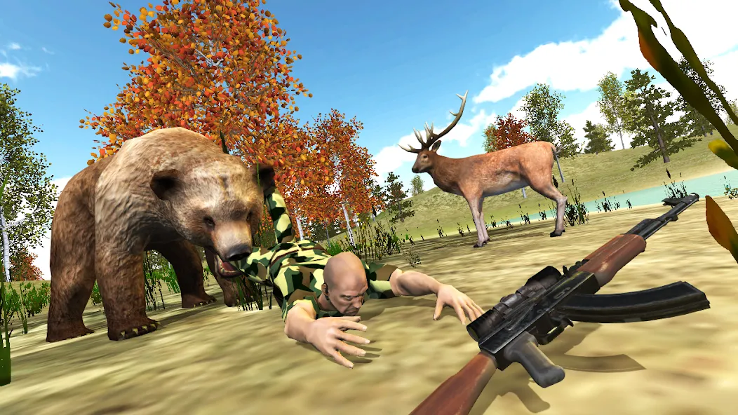 Скачать взломанную Hunting Simulator 4×4  [МОД Mega Pack] — последняя версия apk на Андроид screen 4