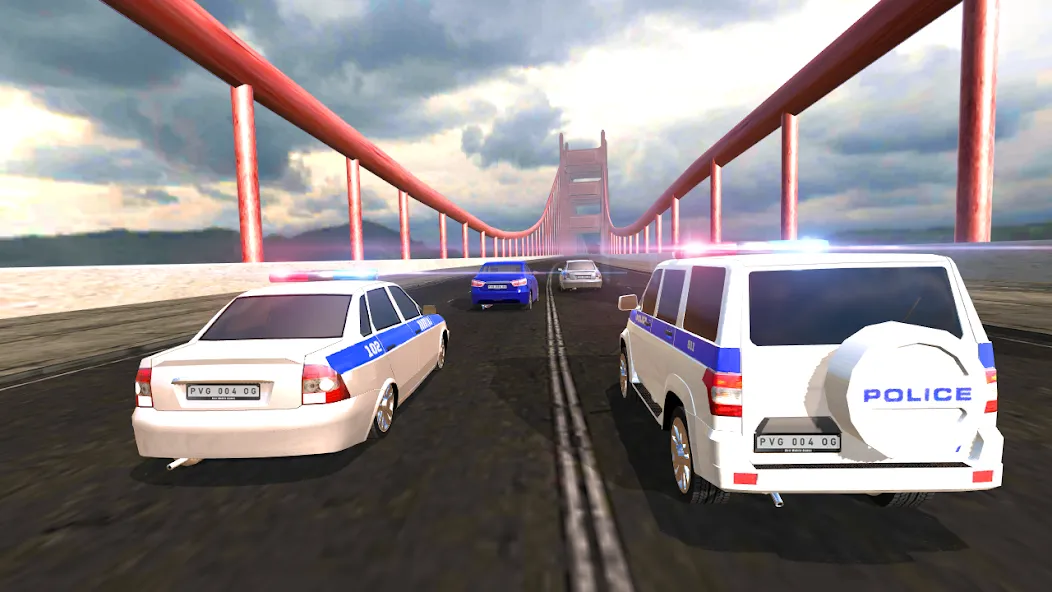 Скачать взлом Police Car Chase  [МОД Много денег] — стабильная версия apk на Андроид screen 5