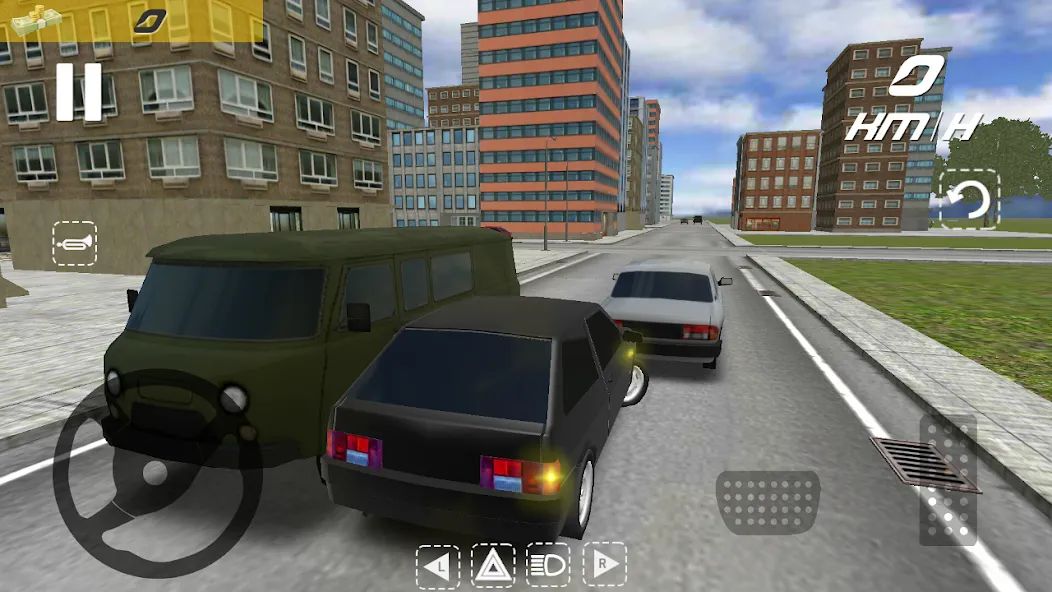 Скачать взломанную Russian Cars: 8 in City  [МОД Бесконечные монеты] — полная версия apk на Андроид screen 3