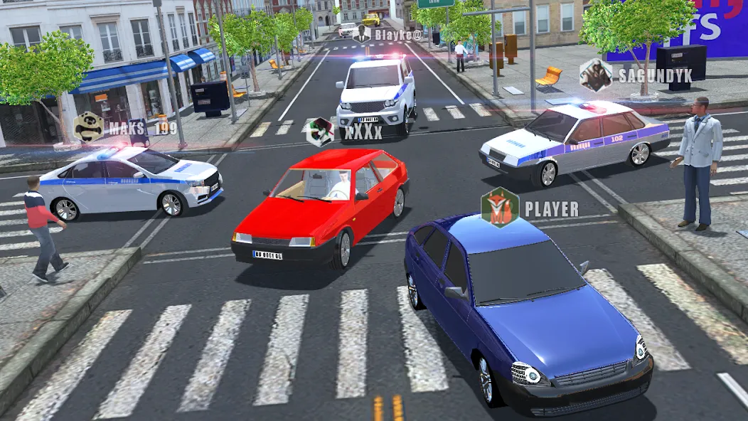 Взлом Russian Cars Simulator  [МОД Бесконечные деньги] — полная версия apk на Андроид screen 1