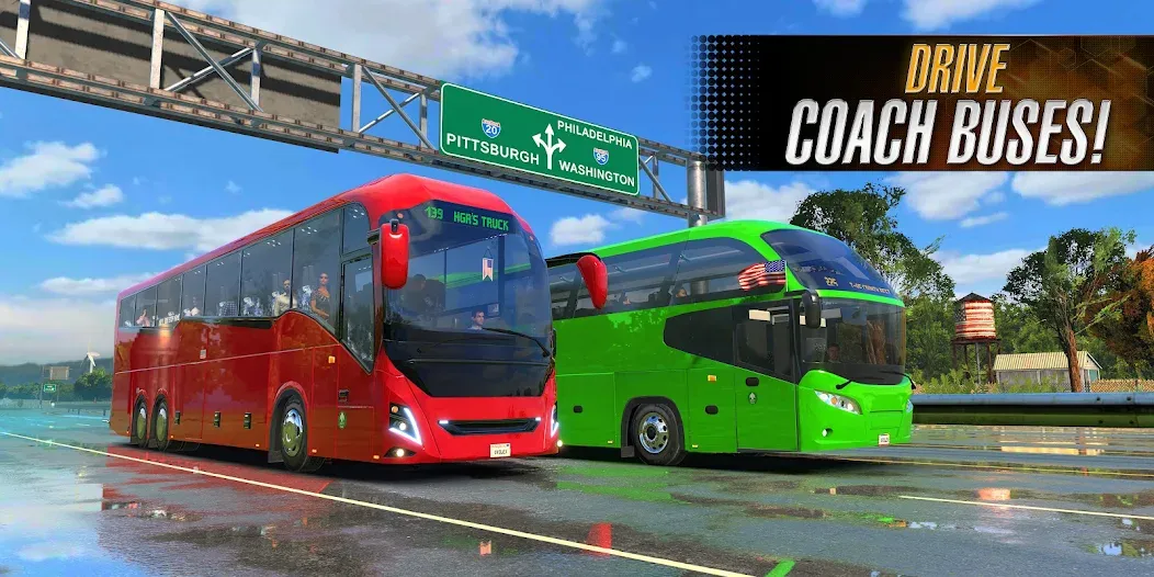 Скачать взлом Bus Simulator 2023 (Бус Симулятор 2023)  [МОД Бесконечные деньги] — полная версия apk на Андроид screen 3