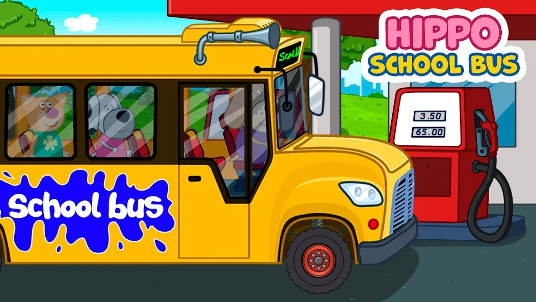 Взломанная Kids School Bus Adventure  [МОД Много денег] — последняя версия apk на Андроид screen 2