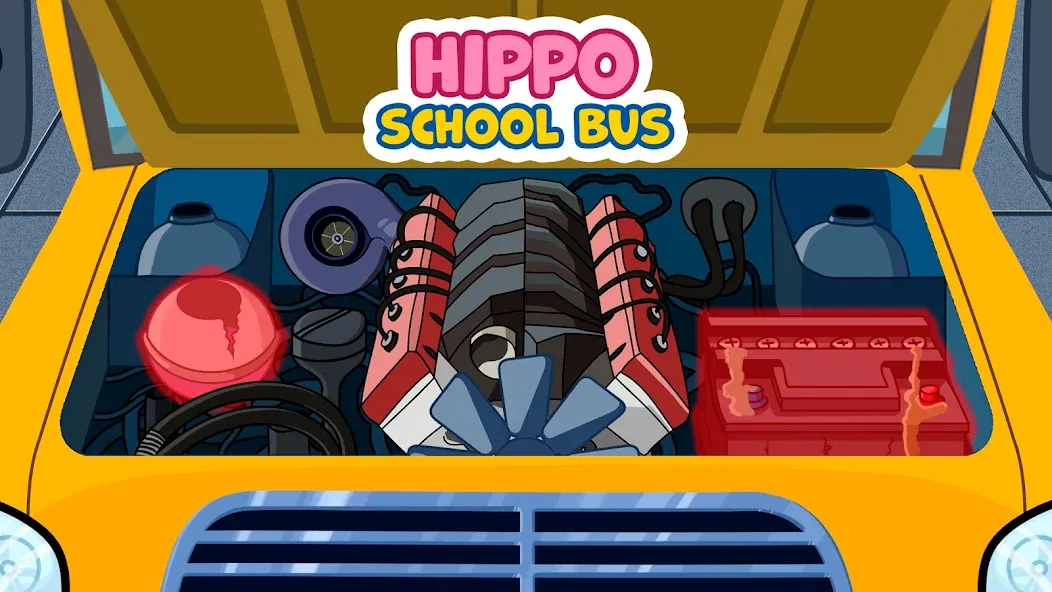 Взломанная Kids School Bus Adventure  [МОД Много денег] — последняя версия apk на Андроид screen 3