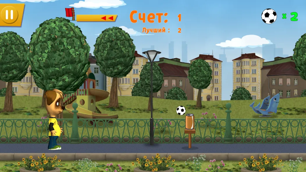 Скачать взломанную Pooches: Street Soccer  [МОД Бесконечные монеты] — последняя версия apk на Андроид screen 2