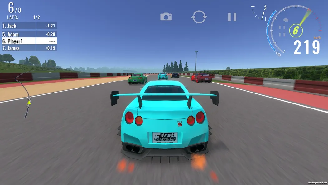 Взлом First Racer (Фрст Рейсер)  [МОД Много денег] — полная версия apk на Андроид screen 1