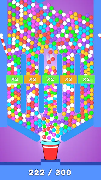 Взлом Balls and Ropes: Cut 'n Bounce (Боллс энд Роупс)  [МОД Много денег] — полная версия apk на Андроид screen 4