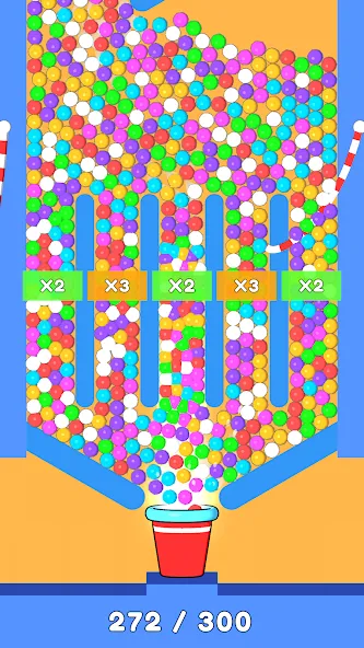 Взлом Balls and Ropes: Cut 'n Bounce (Боллс энд Роупс)  [МОД Много денег] — полная версия apk на Андроид screen 5