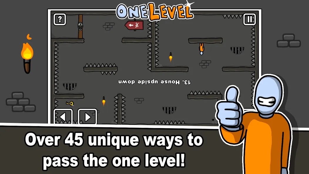 Скачать взломанную One Level: Stickman Jailbreak (Уан Левел)  [МОД Unlocked] — стабильная версия apk на Андроид screen 2