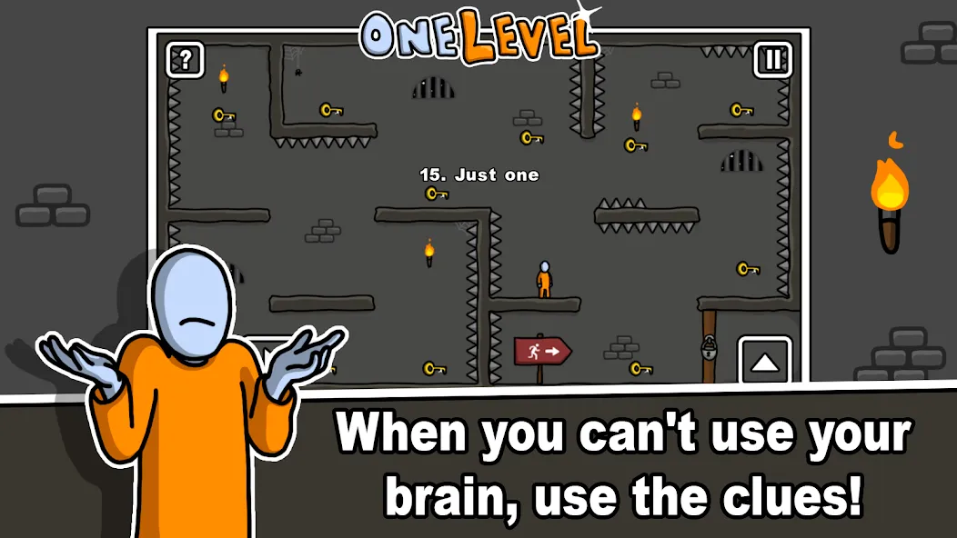 Скачать взломанную One Level: Stickman Jailbreak (Уан Левел)  [МОД Unlocked] — стабильная версия apk на Андроид screen 5