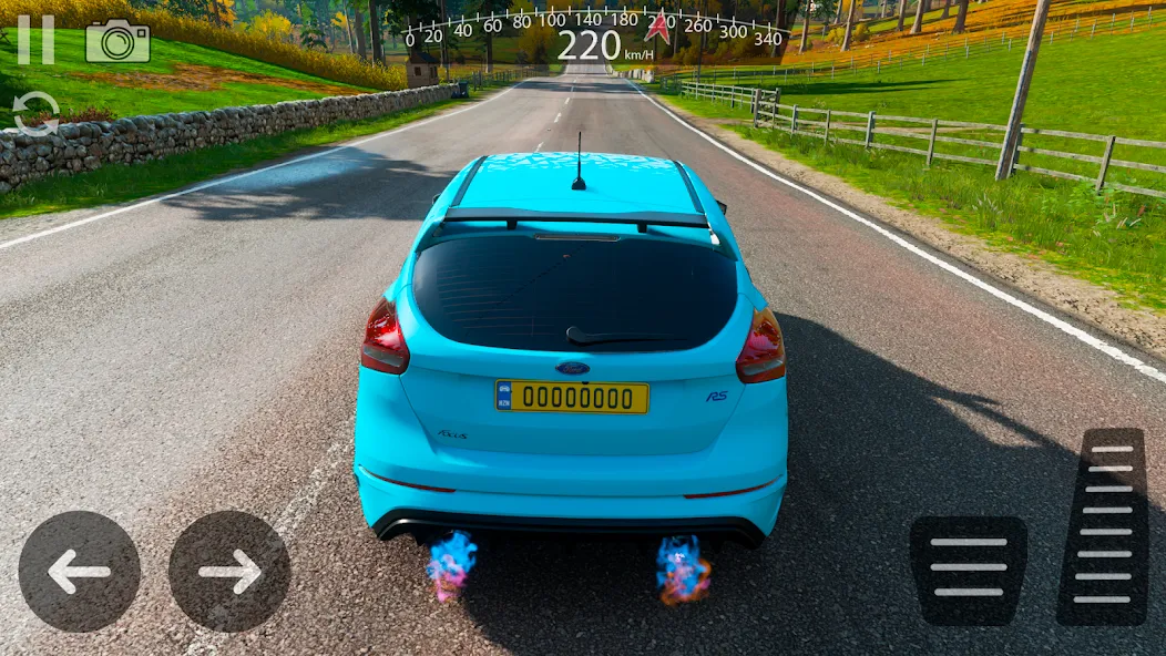 Взломанная Drive Ford Focus RS Simulator (Драйв Форд Фокус РС Симулятор)  [МОД Unlocked] — полная версия apk на Андроид screen 1