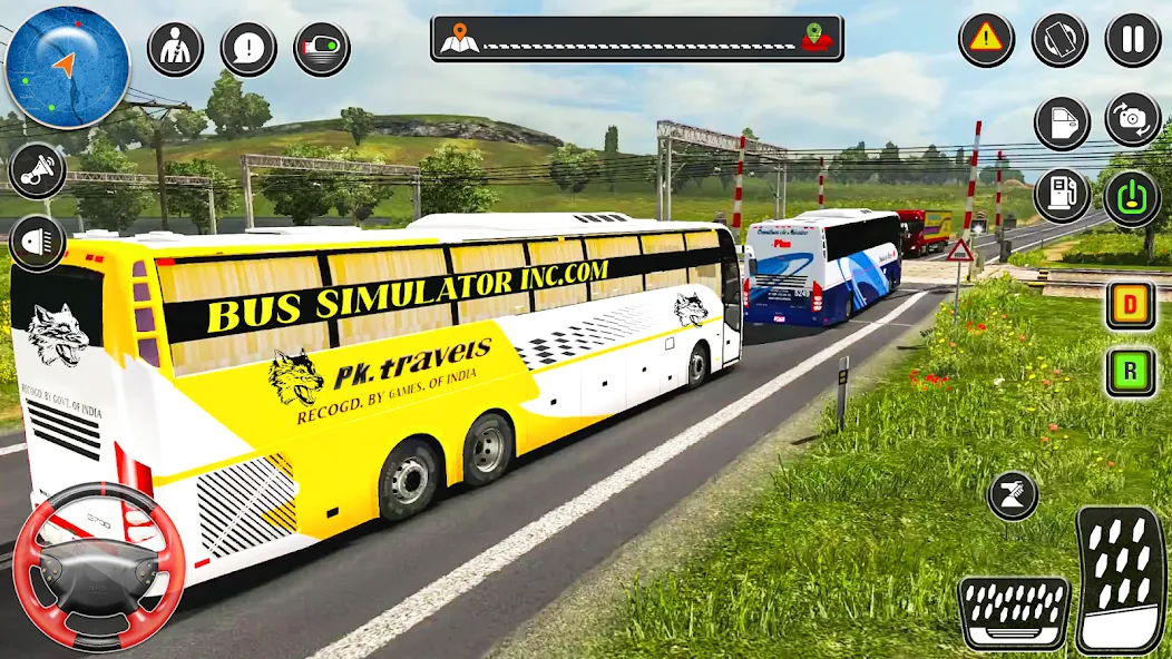 Взлом City Coach Bus City Bus Games  [МОД Menu] — стабильная версия apk на Андроид screen 2