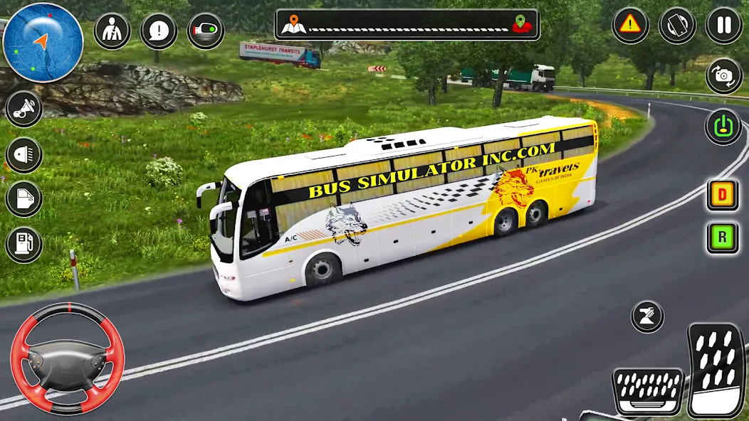 Взлом City Coach Bus City Bus Games  [МОД Menu] — стабильная версия apk на Андроид screen 4