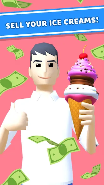 Скачать взлом Ice Cream Inc. ASMR, DIY Games  [МОД Все открыто] — последняя версия apk на Андроид screen 2