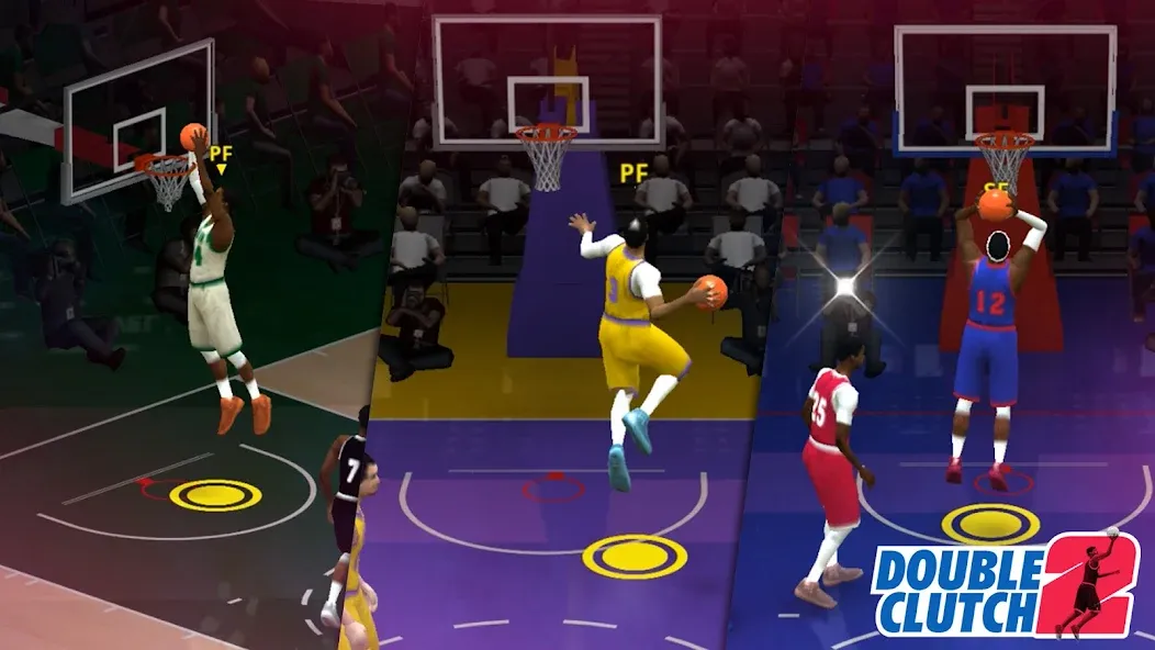 Скачать взломанную DoubleClutch 2 : Basketball (ДаблКлач 2)  [МОД Много денег] — последняя версия apk на Андроид screen 3