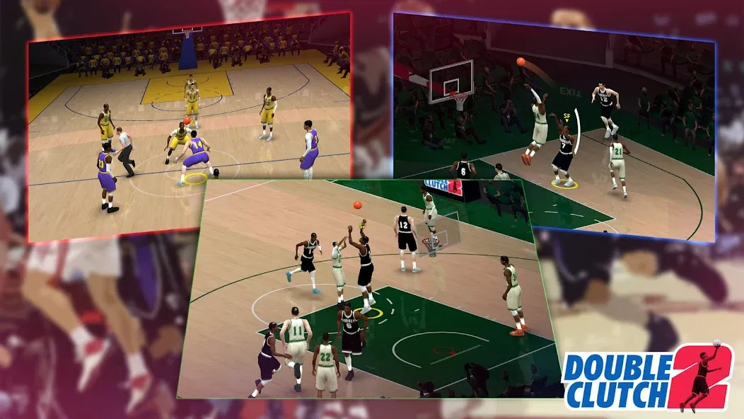 Скачать взломанную DoubleClutch 2 : Basketball (ДаблКлач 2)  [МОД Много денег] — последняя версия apk на Андроид screen 4