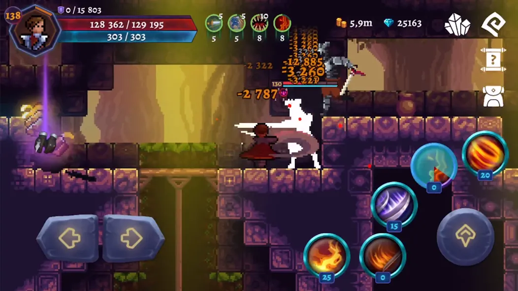 Скачать взломанную Darkrise — Pixel Action RPG (Даркрайс)  [МОД Unlocked] — последняя версия apk на Андроид screen 4