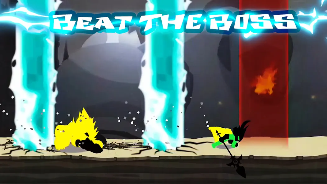 Скачать взломанную Stickman The Flash (Стикмэн Флэш)  [МОД Unlocked] — стабильная версия apk на Андроид screen 2