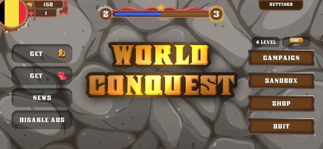 Взлом World conquest: Europe 1812 (Всемирное завоевание)  [МОД Меню] — стабильная версия apk на Андроид screen 5