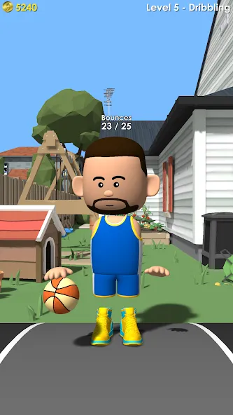 Скачать взломанную The Real Dribble (Зе Реал Дрибл)  [МОД Меню] — последняя версия apk на Андроид screen 1