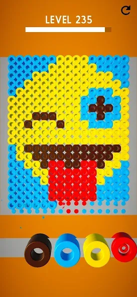 Взломанная Hama Beads: Colorful Puzzles (Хама бидс)  [МОД Бесконечные деньги] — полная версия apk на Андроид screen 1