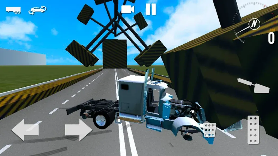 Скачать взломанную Car Crash Simulator: Accident (Кар Симулятор Столкновений)  [МОД Unlocked] — последняя версия apk на Андроид screen 5