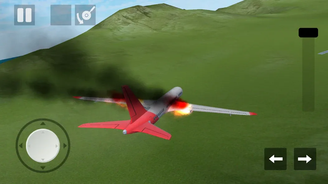 Взлом Plane Crash: Flight Simulator (Плейн Краш)  [МОД Много монет] — последняя версия apk на Андроид screen 1