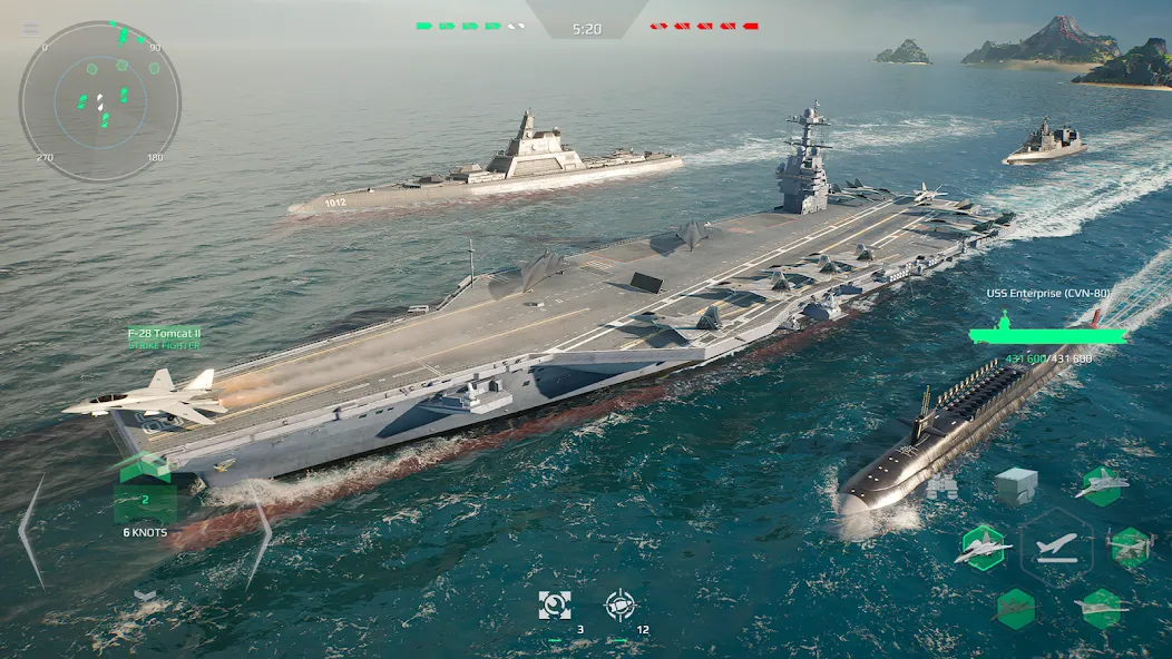 Взломанная Modern Warships: Naval Battles (МОДЕРН ВАРШИПС)  [МОД Все открыто] — последняя версия apk на Андроид screen 2