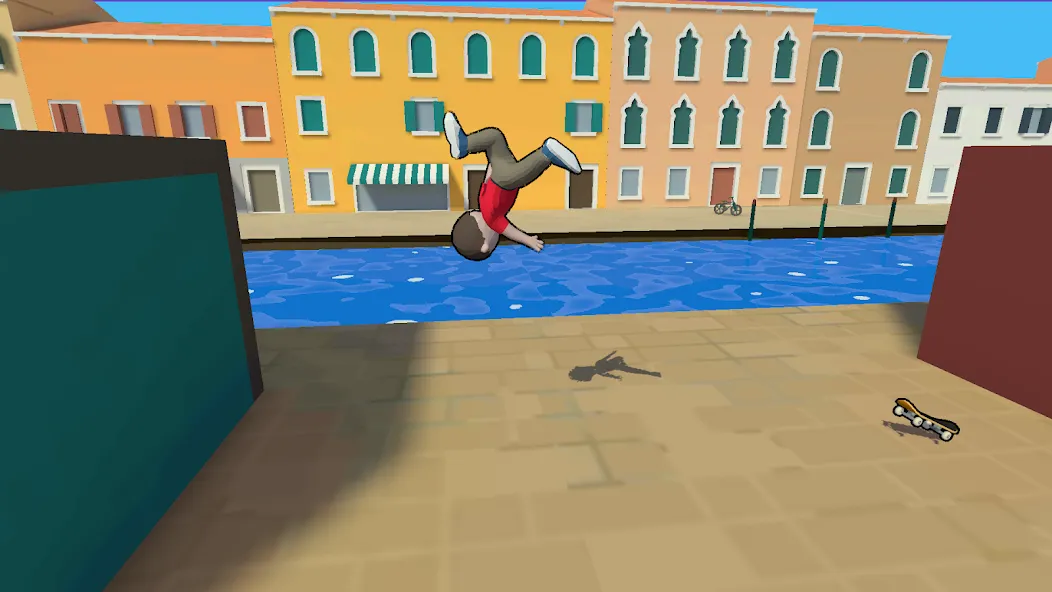 Взломанная Skate King: Skateboard Stunts (Скейт Кинг)  [МОД Меню] — стабильная версия apk на Андроид screen 1