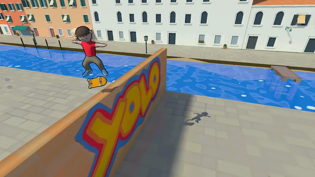 Взломанная Skate King: Skateboard Stunts (Скейт Кинг)  [МОД Меню] — стабильная версия apk на Андроид screen 2