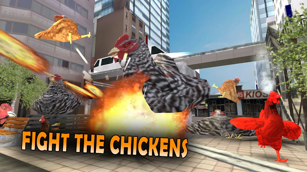 Взломанная Cluck Shot: Chicken War FPS (Клак Шот)  [МОД Много монет] — полная версия apk на Андроид screen 2