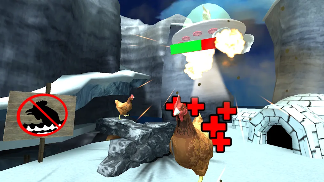 Взломанная Cluck Shot: Chicken War FPS (Клак Шот)  [МОД Много монет] — полная версия apk на Андроид screen 5