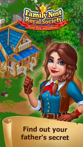 Взломанная Family Nest: Royal Farms  [МОД Unlimited Money] — последняя версия apk на Андроид screen 2