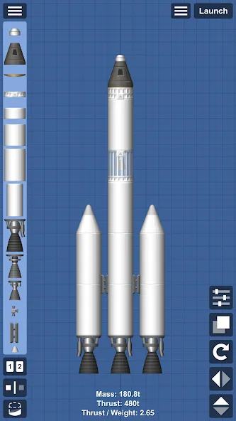 Взлом Spaceflight Simulator (Спейсфлайт Симулятор)  [МОД Меню] — последняя версия apk на Андроид screen 1