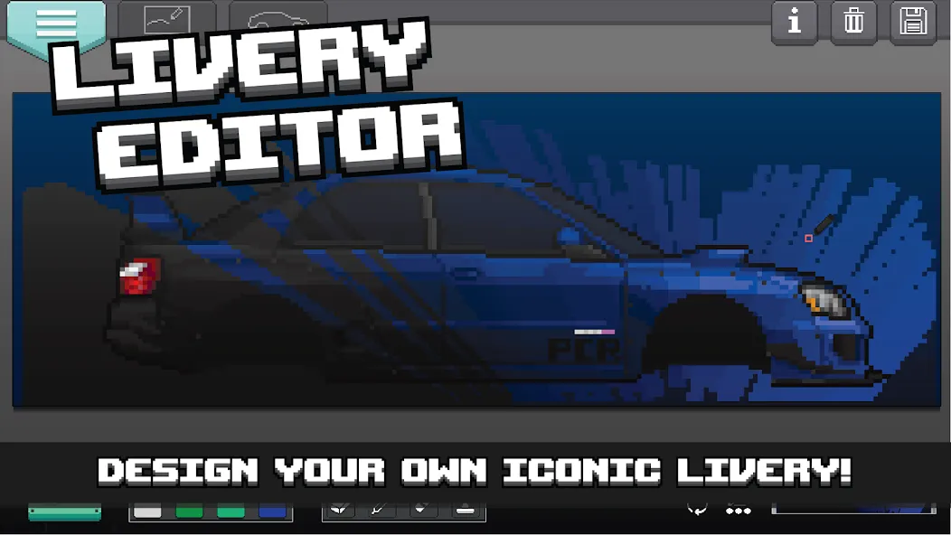 Взломанная Pixel Car Racer (Пиксельный гоночный автомобиль)  [МОД Menu] — стабильная версия apk на Андроид screen 5