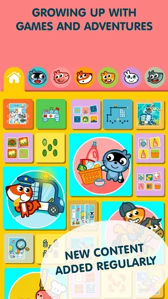 Скачать взломанную Pango Kids: Fun Learning Games  [МОД Меню] — полная версия apk на Андроид screen 2