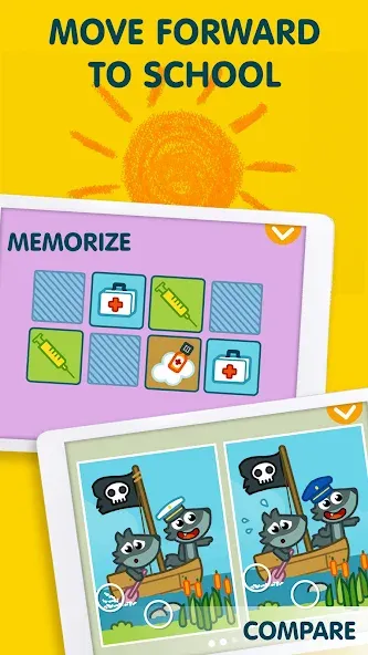 Скачать взломанную Pango Kids: Fun Learning Games  [МОД Меню] — полная версия apk на Андроид screen 5