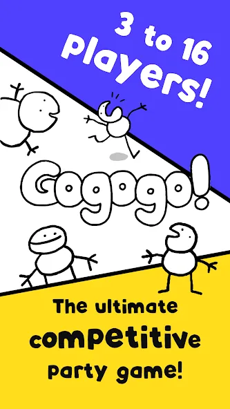 Взломанная Gogogo! The Party Game!  [МОД Unlocked] — стабильная версия apk на Андроид screen 1