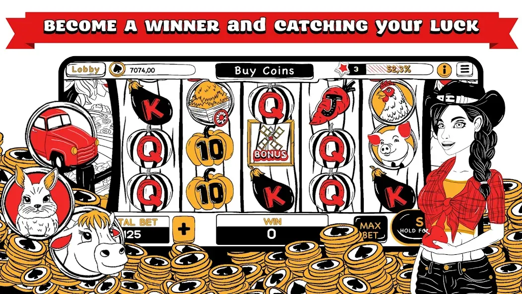 Взлом B&W Casino  [МОД Бесконечные монеты] — полная версия apk на Андроид screen 3