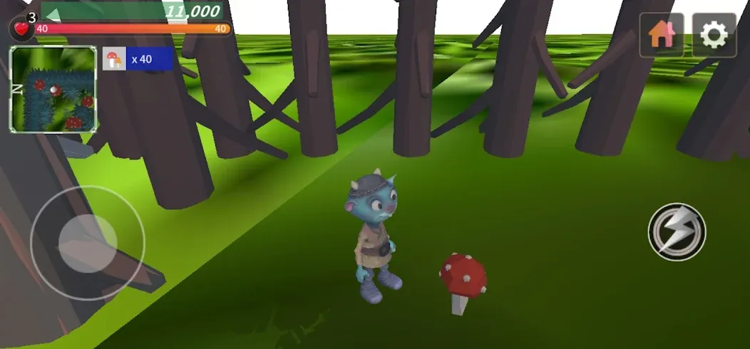 Скачать взлом Forest Dimensions (Форест Дименшнс)  [МОД Меню] — стабильная версия apk на Андроид screen 1